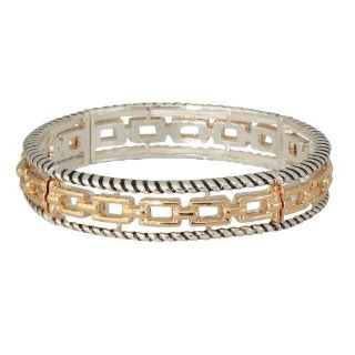 PW B-Gold Links w Silver Rope