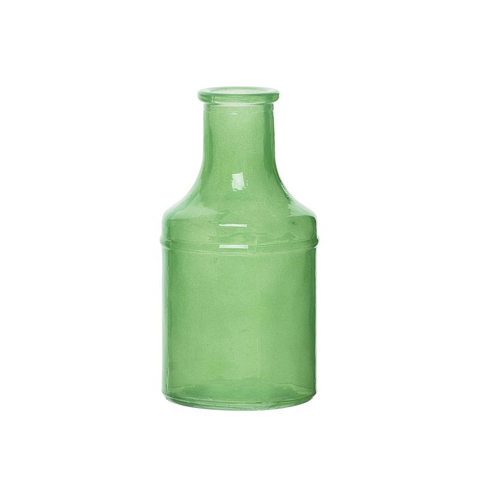 Transpac Green Bud Vase