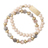 PW B-Neutral Tone Beads w Gold