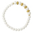 PW B-Pearls w Gold Spacers