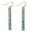 PW E-Gold Drops w Stone Beads
