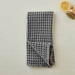 TABLEAU GREY WAFFLE WEAVE TOWEL