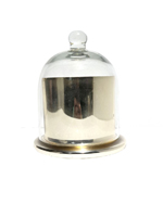 Transpac Gld Mrc Jar w/ Cloche M