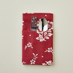 TABLEAU MAYFLOWER RED NAPKIN