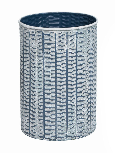 Transpac Metal Container Blue L